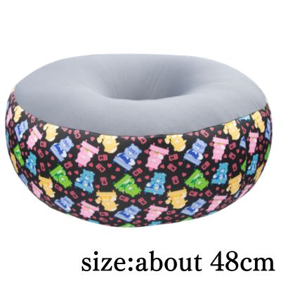 【Black】Care Bears XL Premium DX Bead Cushion
