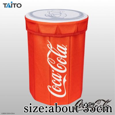 Coca-Cola Can-Shaped Stool Box