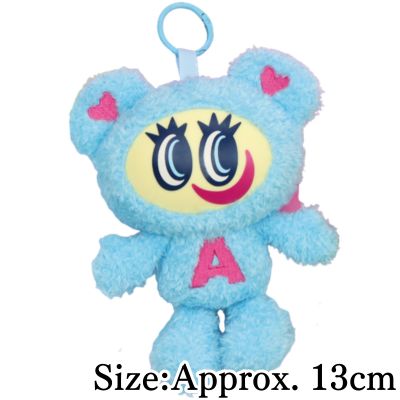 [Nakamura-kun] Angel Blue Soft Vinyl Face Plush Mascot