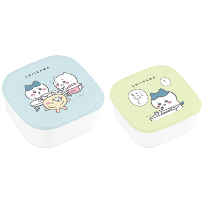 [Celebrating a Successful Subjugation] Chiikawa Food Container Set, 2 PCS