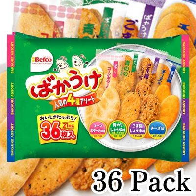 ■ Bakauke Assortment (36 pieces) [Best-by Date: Jan. 2027] *Won as a prize from a drop-style game