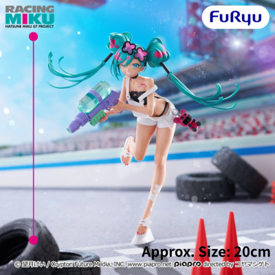 【Unopened / Secondhand Item】Hatsune Miku GT Project Desktop Cute Figure – Racing Miku 2025 Sepang Ver. –