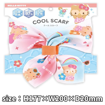 [Hello Kitty] Sanrio Cool Scarf: Little Vacation