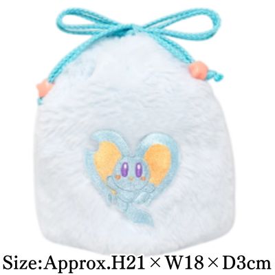 【Elfilin】Kirby Plush Drawstring Pouch