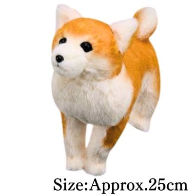 【Red Coat】FANS Akita Dog BIG Plush