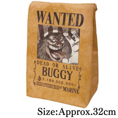 【Buggy】ONE PIECE Wanted Poster Insulated Bag