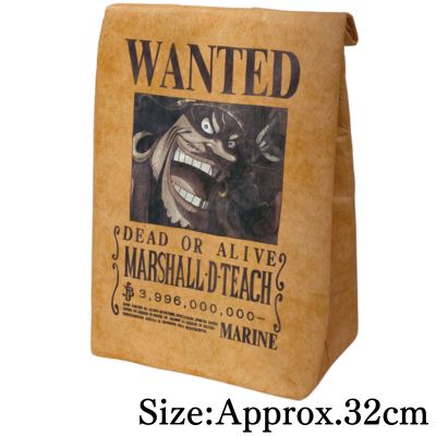 【Marshall D. Teach】ONE PIECE Wanted Poster Insulated Bag