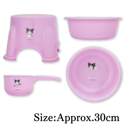 Kuromi Simple Cute Bath Set