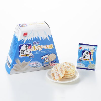 Mini Yuki no Yado Rich Fresh Cream Flavor Mt. Fuji Package (20 Packs)【EXP: 2026/12/16】