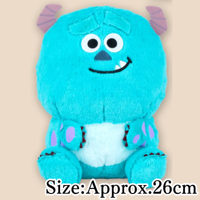 【Sully】Disney & Pixar Characters Round Sitting BIG Plush
