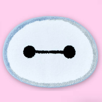 【Baymax】Disney Characters Face Tufted Mat