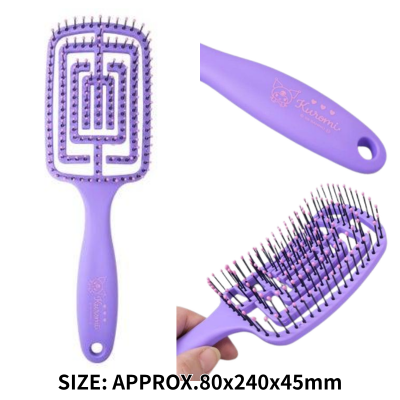 [Kuromi] Sanrio Dry Hair Brush