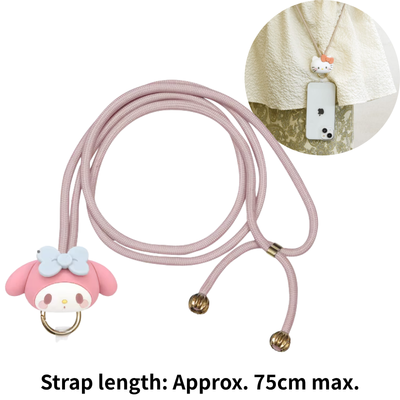 [My Melody] Sanrio Multi Ring Plus Mascot Strap