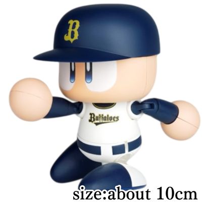 【Get with Charge】[Buffaloes] Powerful Pro Baseball Pawapuro-kun Prize Action Figure Pacific League Box Damaged