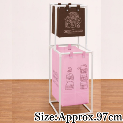 【Brown × Pink】Sumikko Gurashi Hotel New Sumikko 2-Tier Assembly Basket