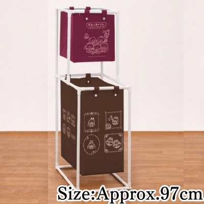 【Red × Brown】Sumikko Gurashi Hotel New Sumikko 2-Tier Assembly Basket