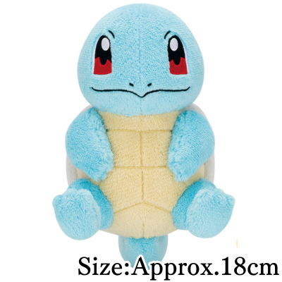 【Squirtle】Pokémon Gentle Feelings Plush ~Squirtle, Cyndaquil & Torchic~