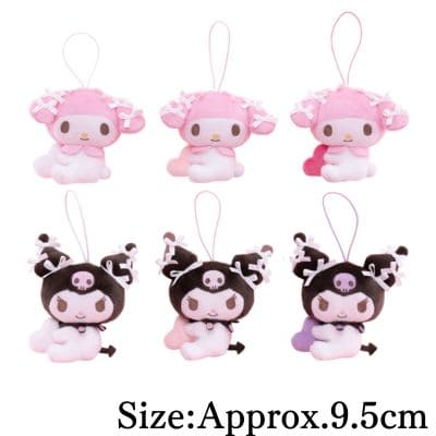 ■My Melody & Kuromi Balletcore Mascot ~White~　*Won as a drop-style prize