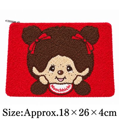 【Monchhichi】Monchhichi Sagara Embroidered Bag-in-Pouch