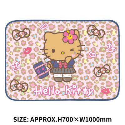 [Hello Kitty Pink] Sanrio Characters Fluffy Blanket