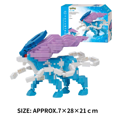◆ nanoblock Pokémon Suicune Deluxe Edition *Ships at a later date. Delivery date and time cannot be specified.