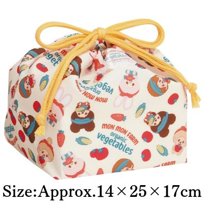 ◇★Early-Month Exclusive★ Monchhichi Lunch Drawstring Bag *Direct shipment; delivery date/time cannot be specified