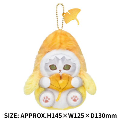 ◆ mofusand Pote Pote Shark Cat Mascot (Ginkgo Color) ※Ships at a later date. Delivery date/time cannot be specified.