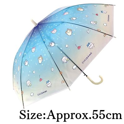 ◇ [Fruit Punch] Chiikawa Vinyl Umbrella *Direct-shipped; delivery date/time cannot be specified