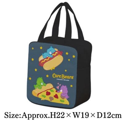 [Black] Care Bears Insulated Lunch Bag