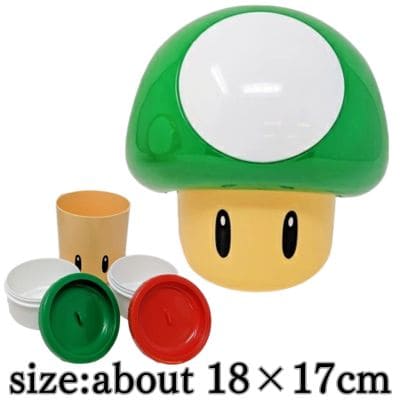  【Guaranteed Win in 8 Plays or Less!】[B 1UP Mushroom] Super Mario Mushroom Lunch Box
