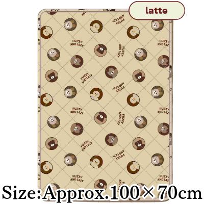 [Latte] mojojojo Quilt Mat (Cafe Mocha)