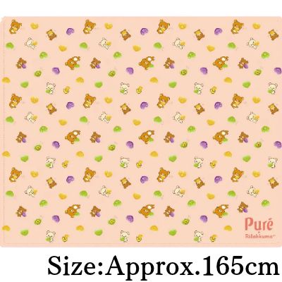 【Pink】Rilakkuma × Pure Gummy Fluffy Large Blanket