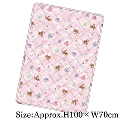 【Pink】Sugarbunnies Quilted Mat