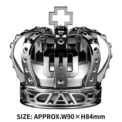 ◆ 【White Musk】GARSON D.A.D Automotive Fragrance, Crown Type ※Ships at a later date; delivery date/time cannot be specified