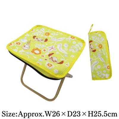 【Yellow】Disney Stitch Folding Chair