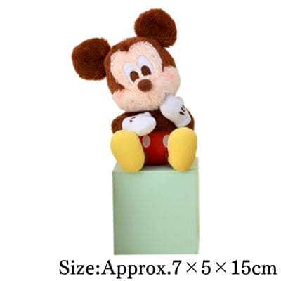 【Mickey】Mickey & Friends Red Cheeks Plush Pure Kira Ver.