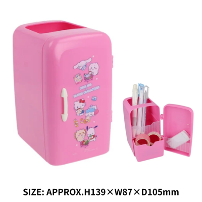 [Pink] Chiikawa × Sanrio Characters Supermarket Refrigerator Pen Stand